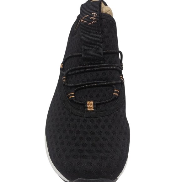 Concept 3 by Skechers Women's Alexxi Fashion Slip-on Sneaker, Black/Rose Gold 5 - Picture 8 of 12